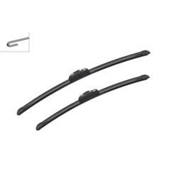 BOSCH AeroTwin AR728S Σετ Υαλοκαθαριστήρων 550 mm / 475 mm