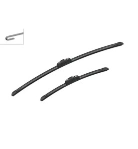 BOSCH AeroTwin AR653S Σετ Υαλοκαθαριστήρων 650 mm / 400 mm