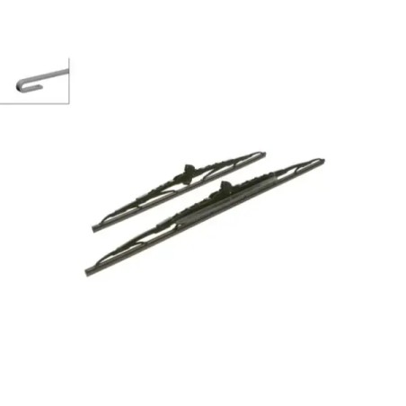 BOSCH Twin Spoiler 604 S Σετ Υαλοκαθαριστήρων 600 mm / 450 mm