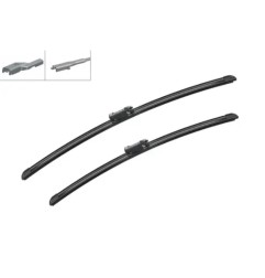 BOSCH AeroTwin A966S Σετ Υαλοκαθαριστήρων 600 mm / 530 mm