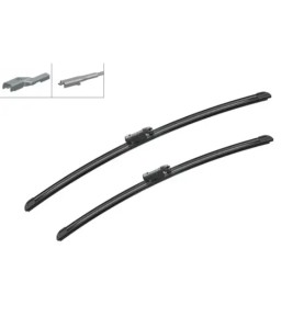 BOSCH AeroTwin A966S Σετ Υαλοκαθαριστήρων 600 mm / 530 mm