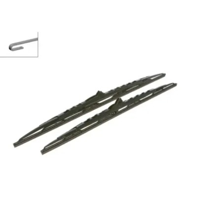 BOSCH Twin Spoiler 652S Σετ Υαλοκαθαριστήρων 650 mm / 575 mm