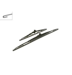 BOSCH Twin Spoiler 653S Σετ Υαλοκαθαριστήρων 650 mm / 400 mm