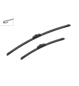 BOSCH AeroTwin Retrofit AR813S Σετ Υαλοκαθαριστήρων 650 mm / 450 mm
