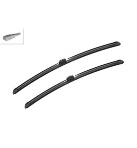 BOSCH AeroTwin A243S Σετ Υαλοκαθαριστήρων 600 mm / 550 mm
