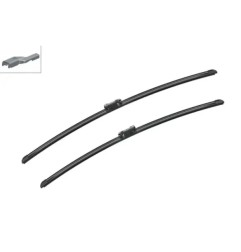 BOSCH AeroTwin A009S Σετ Υαλοκαθαριστήρων 750 mm / 700 mm