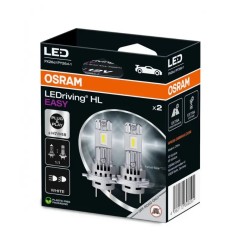 OSRAM Λάμπες H7/H18 LEDriving HL EASY 6500K 12V 16W 64210DWESY2HB (Σετ 2 τεμ.)