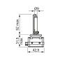 BOSCH Λάμπα D3S Xenon 4200K 42V 35W 1987302907 (1 τεμ) BOSCH Λάμπα D3S Xenon 4200K 42V 35W 1987302907 (1 τεμ)