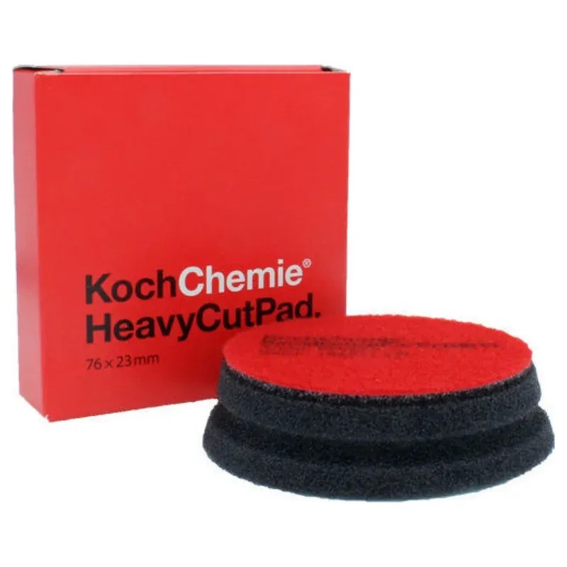 KOCH-CHEMIE Σφουγγάρι Heavy Cut Red Ø76mm
