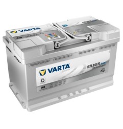VARTA Μπαταρία A6 80AH/800A Silver Dynamic AGM 315x175x190
