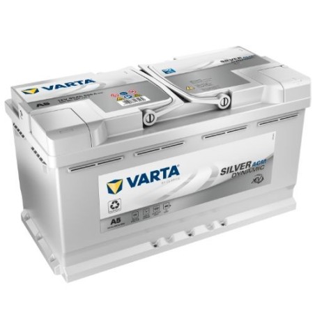 VARTA Μπαταρία A5 95AH/850A Silver Dynamic AGM 353x175x190