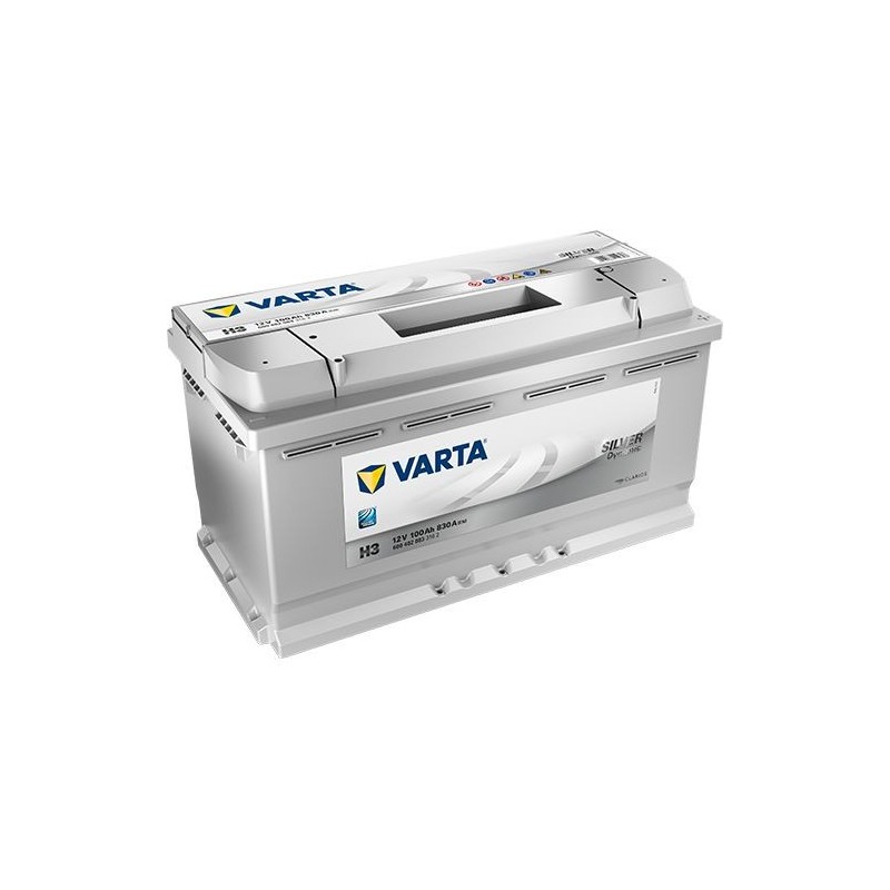VARTA Μπαταρία H3 100AH/830A Silver Dynamic 353x175x190
