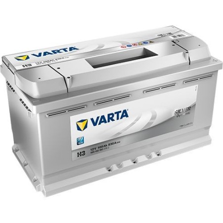 VARTA Μπαταρία H3 100AH/830A Silver Dynamic 353x175x190