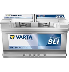 VARTA Μπαταρία F17 80AH/740A Dynamic SLI 315x175x175