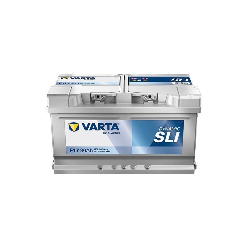VARTA Μπαταρία F17 80AH/740A Dynamic SLI 315x175x175