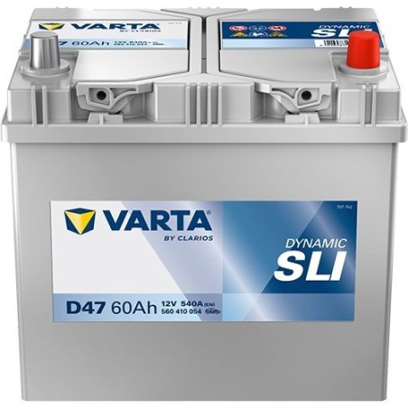 VARTA Μπαταρία D47 60AH/540A Dynamic SLI 232x173x225