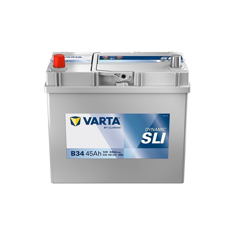 VARTA Μπαταρία B34 45AH/330A Dynamic SLI 238x129x227
