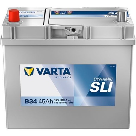 VARTA Μπαταρία B34 45AH/330A Dynamic SLI 238x129x227