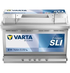 VARTA Μπαταρία E11 74AH/680A Dynamic SLI 278x175x190