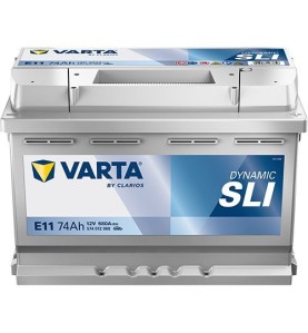 VARTA Μπαταρία E11 74AH/680A Dynamic SLI 278x175x190