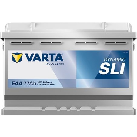 VARTA Μπαταρία E44 77AH/780A Silver Dynamic 278x175x190