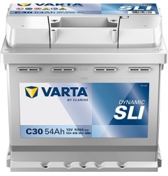 VARTA Μπαταρία C30 54AH/530A Silver Dynamic 207x175x190