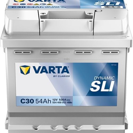 VARTA Μπαταρία C30 54AH/530A Silver Dynamic 207x175x190