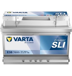 VARTA Μπαταρία E38 74AH/750A Silver Dynamic 278x175x175