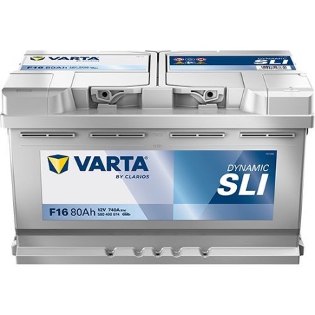 VARTA Μπαταρία F16 80AH/740A Dynamic SLI 315x175x190