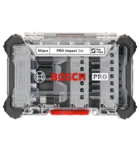 BOSCH Σετ Μύτες & Καρυδάκια PRO Impact 33 τεμ