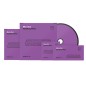 KOCH-CHEMIE Σφουγγάρι Micro Cut Hard Purple V2 Ø150mm