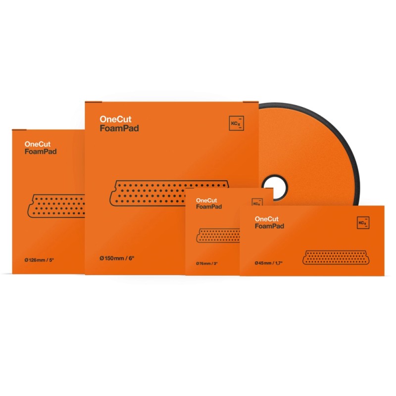 KOCH-CHEMIE Σφουγγάρι One Cut Orange V2 Ø150mm