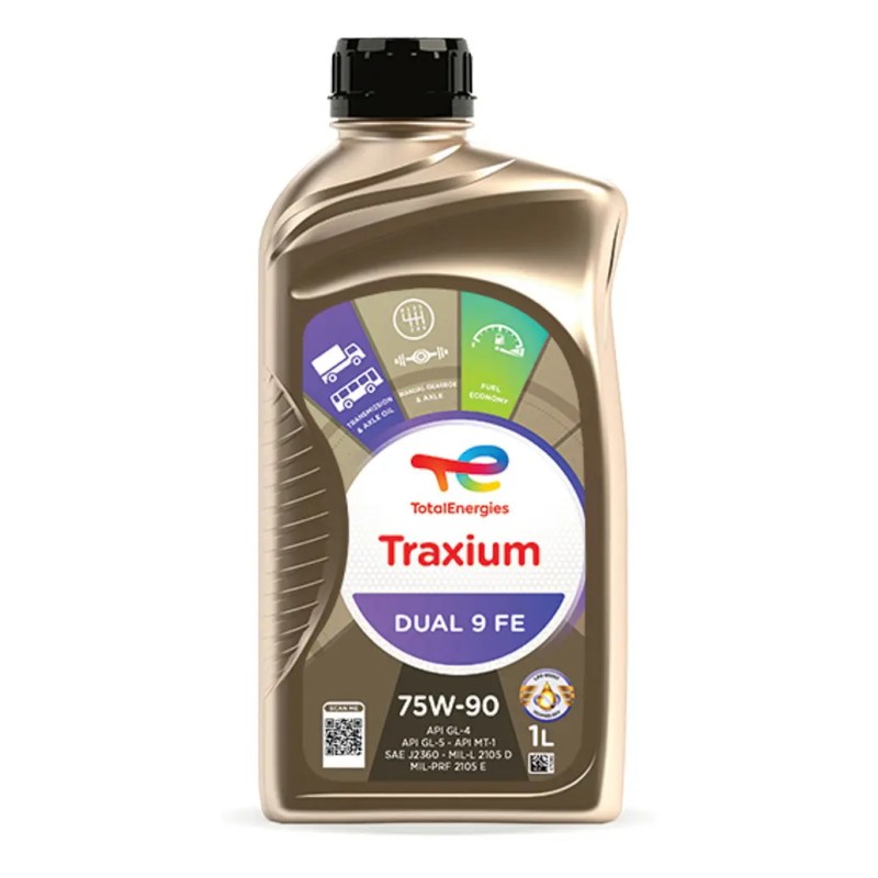 TOLAL Βαλβολίνη 75W90 TRAXIUM DUAL 9 FE 1L
