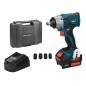 Bulle Brushless Μπουλονόκλειδο Μπαταρίας 18V 1x4Ah με Υποδοχή 1/2"