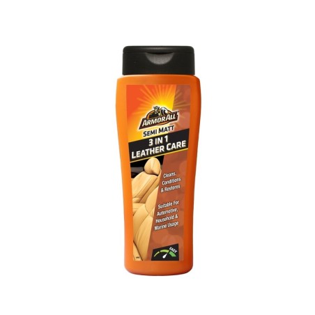 ARMOR ALL ΚΑΘΑΡΙΣΤΙΚΌ ΔΕΡΜΆΤΩΝ 3 IN 1 LEATHER CARE SEMI MATT 250ML