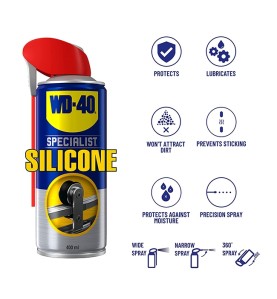 WD-40 Σπρέι Σιλικόνης Specialist Silicone Spray 400ML 201040120-WD40
