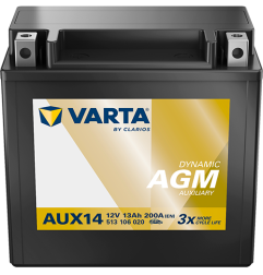 VARTA Μπαταρία AUX14 13Ah/200A Silver Dynamic 513106020K262