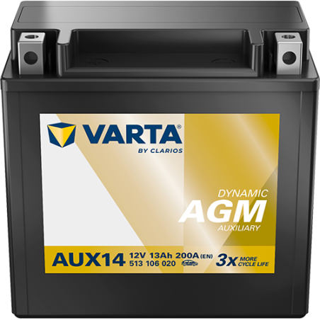 VARTA Μπαταρία AUX14 13Ah/200A Silver Dynamic 513106020K262